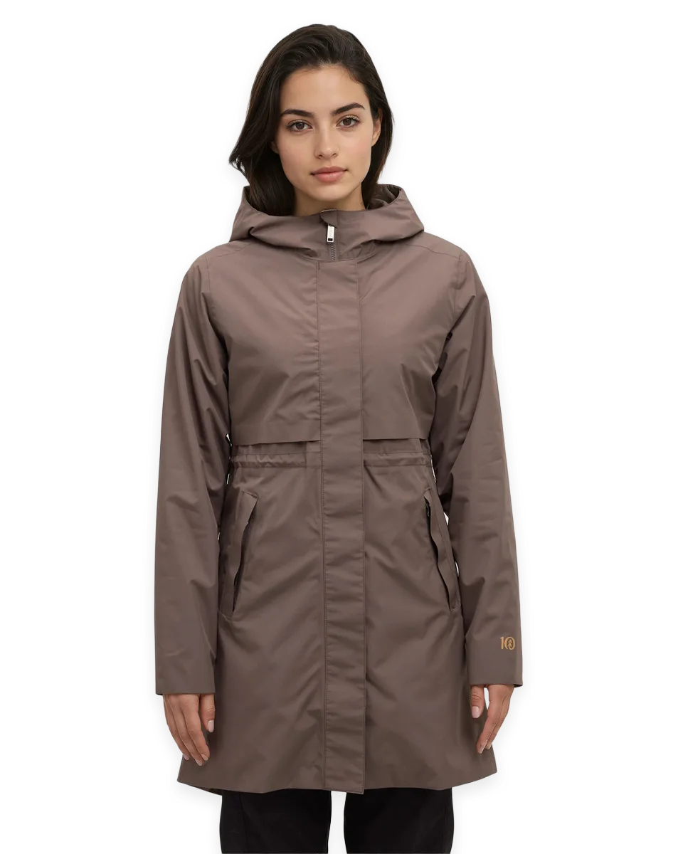 tentree Nimbus Long Rain Jacket