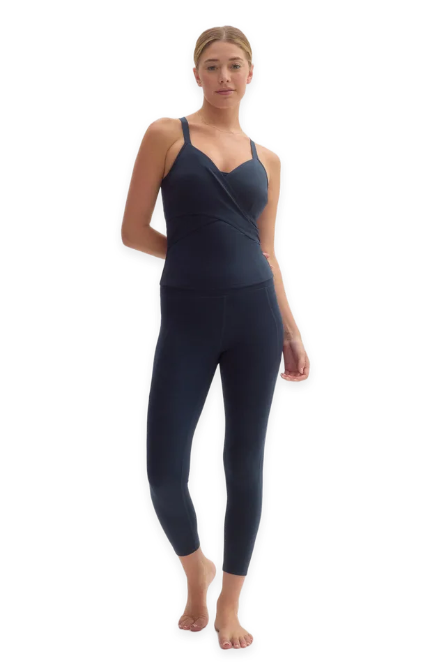 Girlfriend Collective Skyline Tabitha Wrap Tank