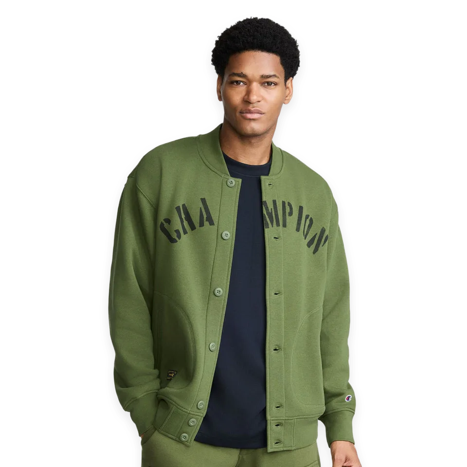 Champion Fleece Baseball Jacket