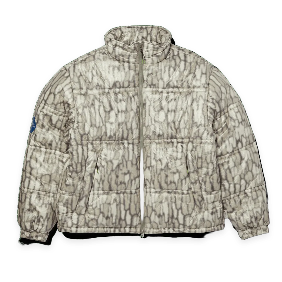 HUF 89 Warped Camo Tyvek Puffer