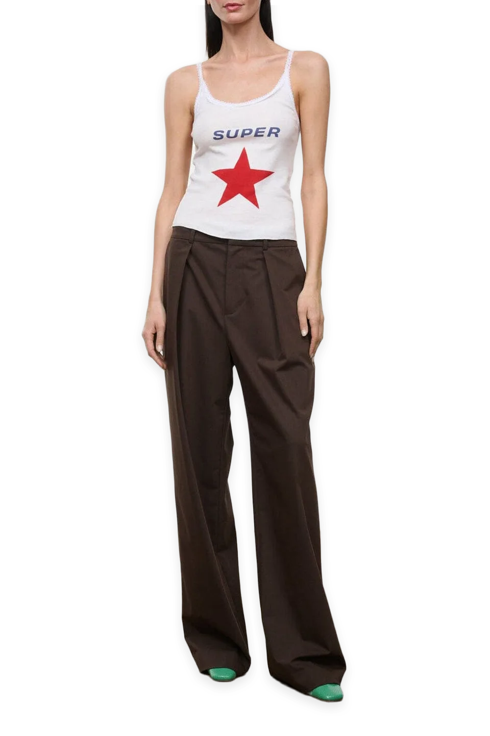 Staud Maysen Pant · Earth
