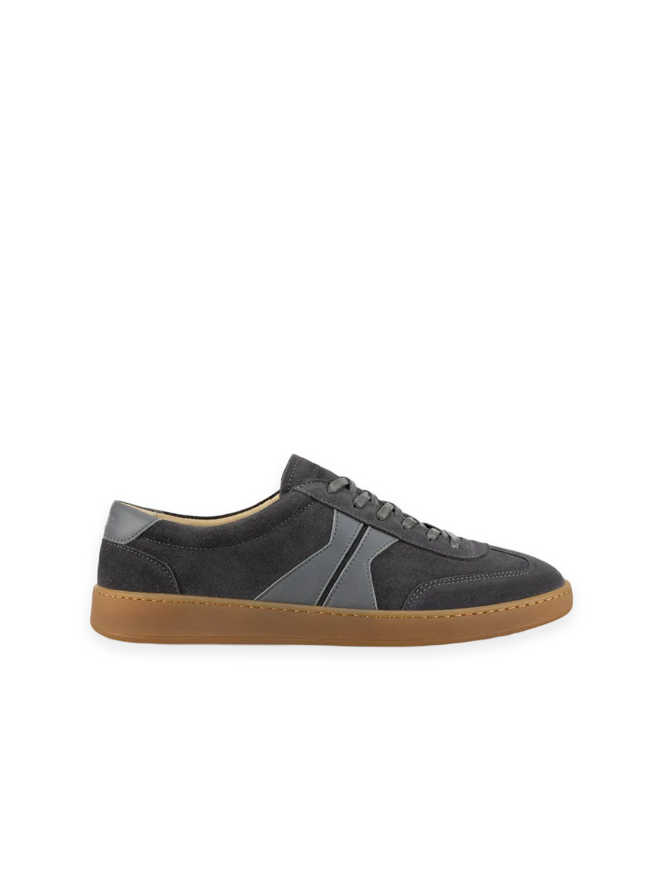 Koio Monza Leather & Suede Sneaker in Ash Gray