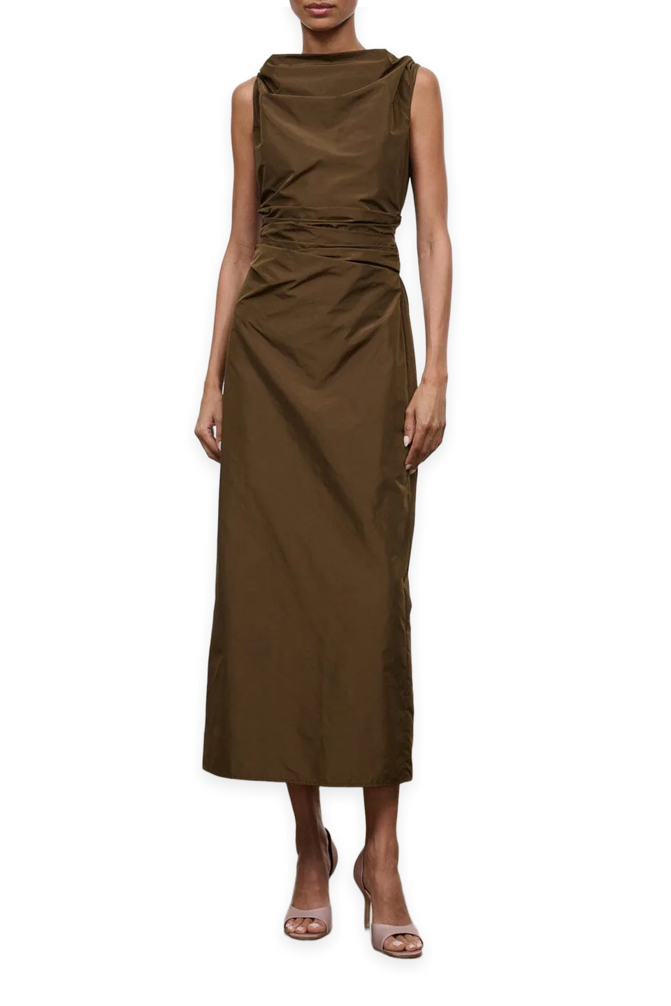 Staud Callie Dress · Woodland