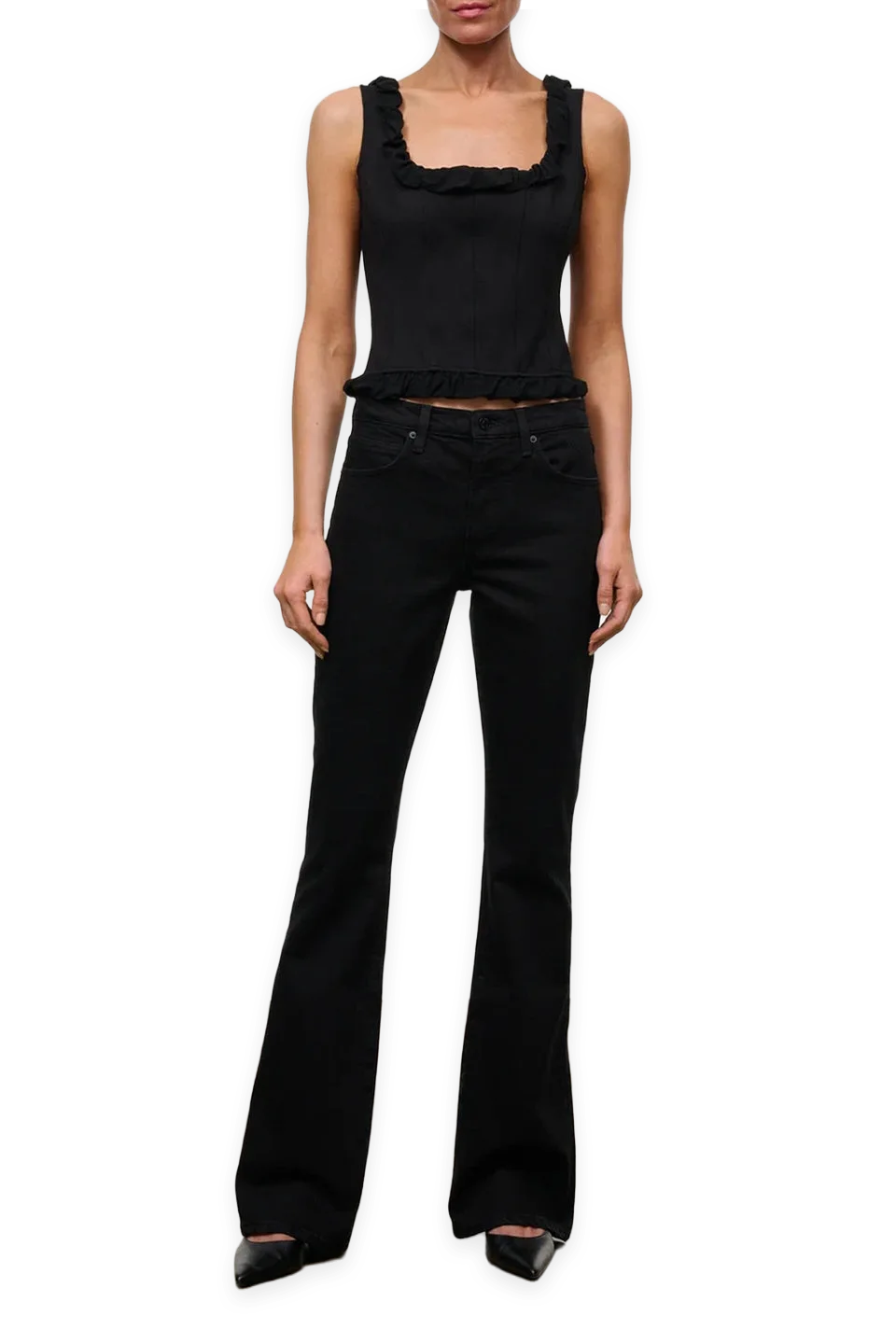 Staud Franky Flare Jean