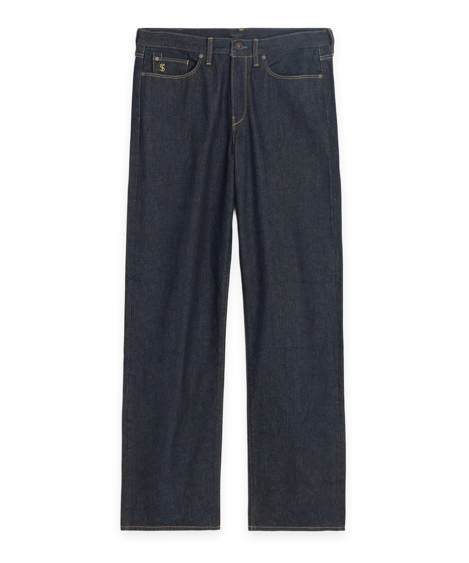 Todd Snyder Relaxed Fit Jean in Indigo Rinse