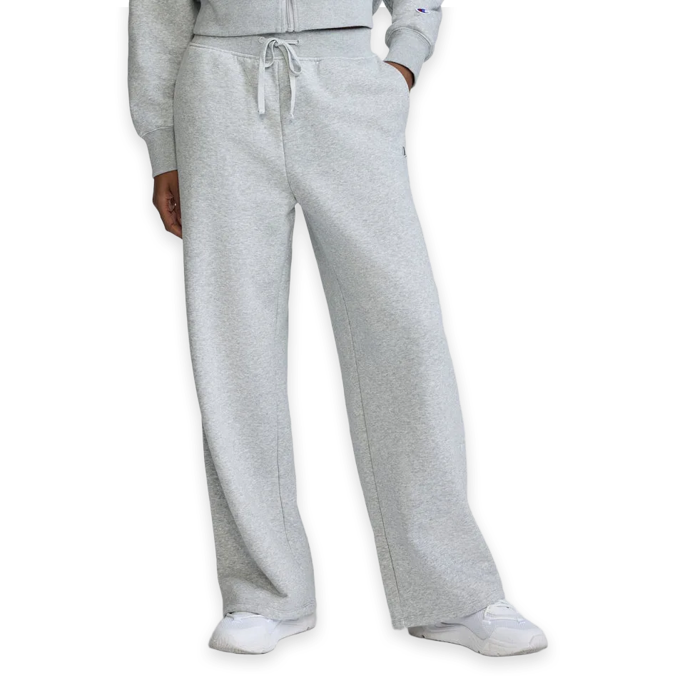 Champion Wide Leg Fleece Sweatpants, C Logo