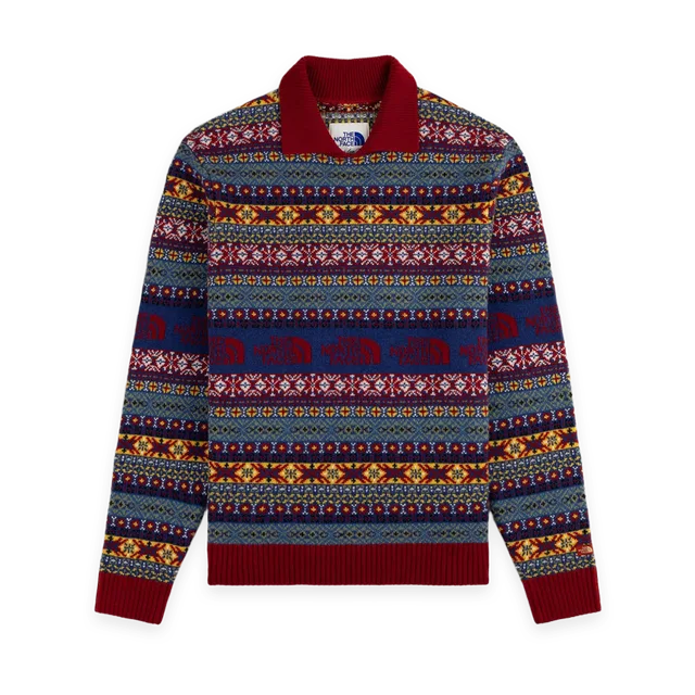 Aimé Leon Dore ALD / The North Face Fair Isle Knit Polo