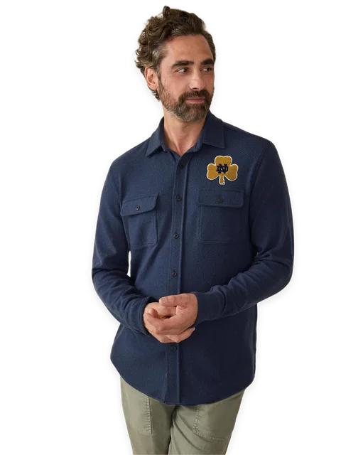 Faherty Notre Dame Legend Sweater Shirt