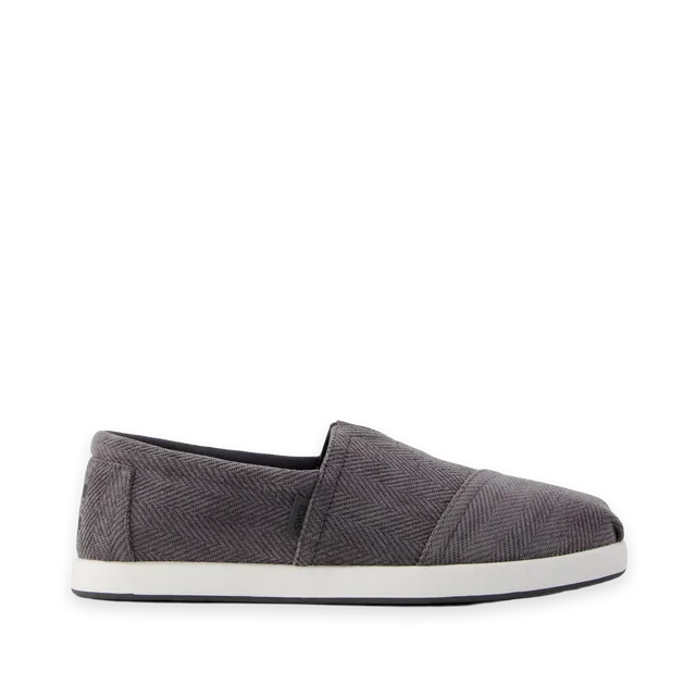 TOMS Mens Alp FWD Forged Iron Luxe Herringbone