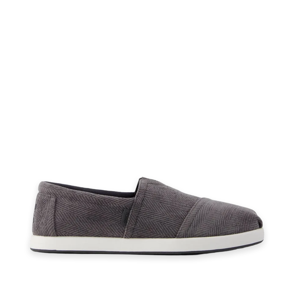 TOMS Mens Alp FWD Forged Iron Luxe Herringbone