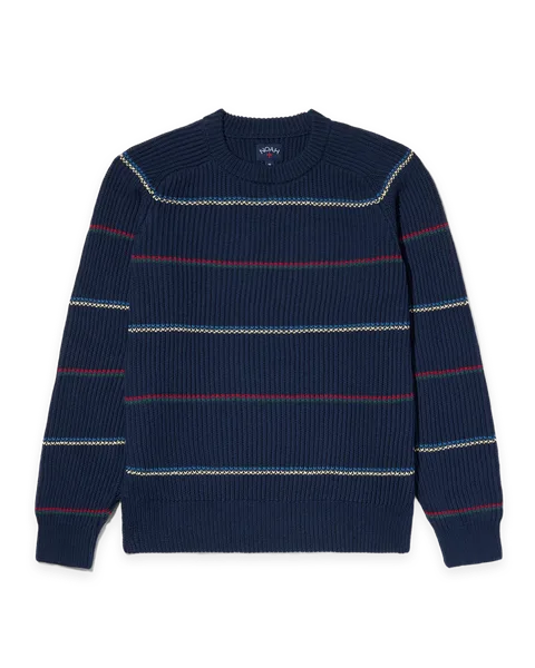 Noah Striped Shaker Sweater