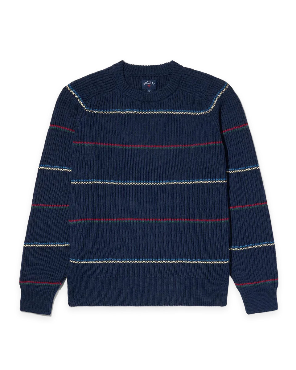 Noah Striped Shaker Sweater
