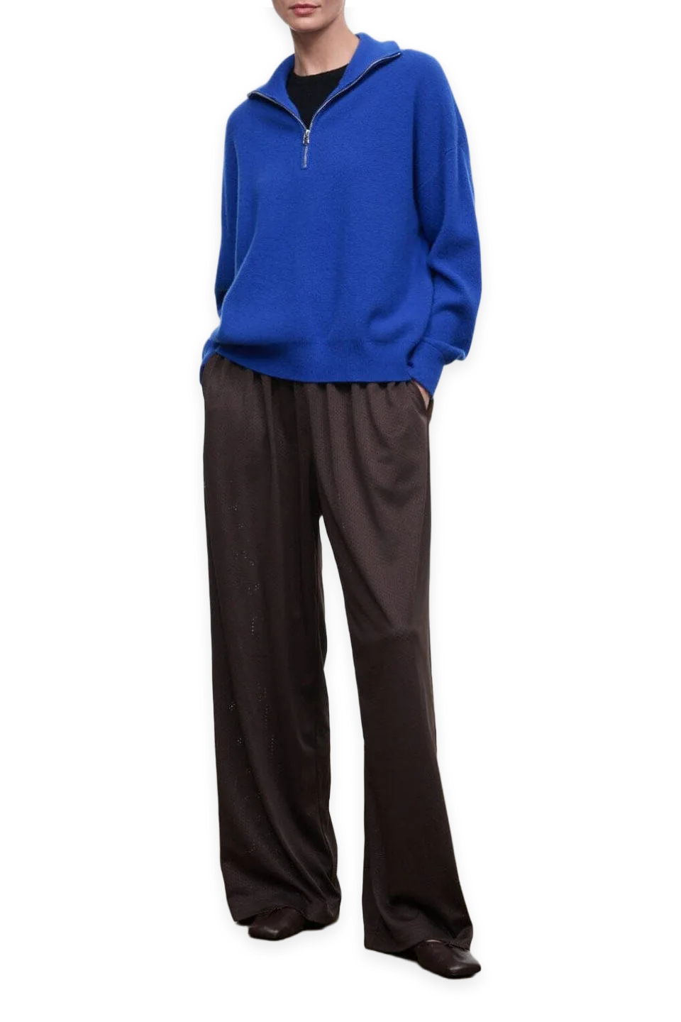 Staud Flo Pant · Dark Oak