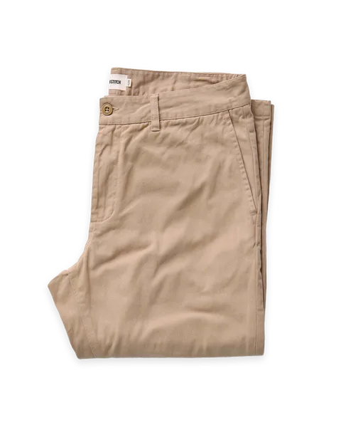 Taylor Stitch The Democratic Foundation Pant in Organic Khaki