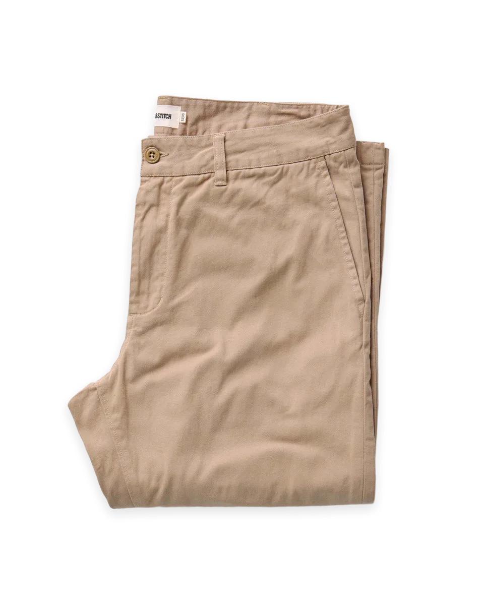 Taylor Stitch The Democratic Foundation Pant in Organic Khaki