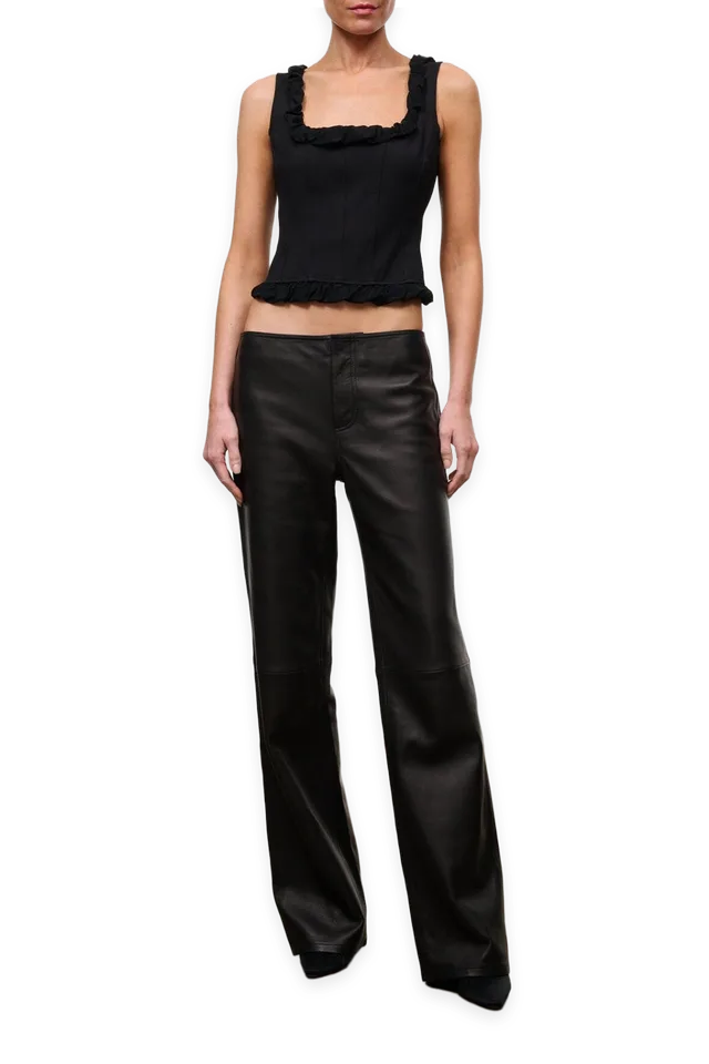 Staud Kai Leather Pant