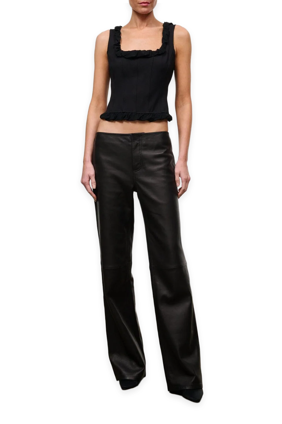 Staud Kai Leather Pant