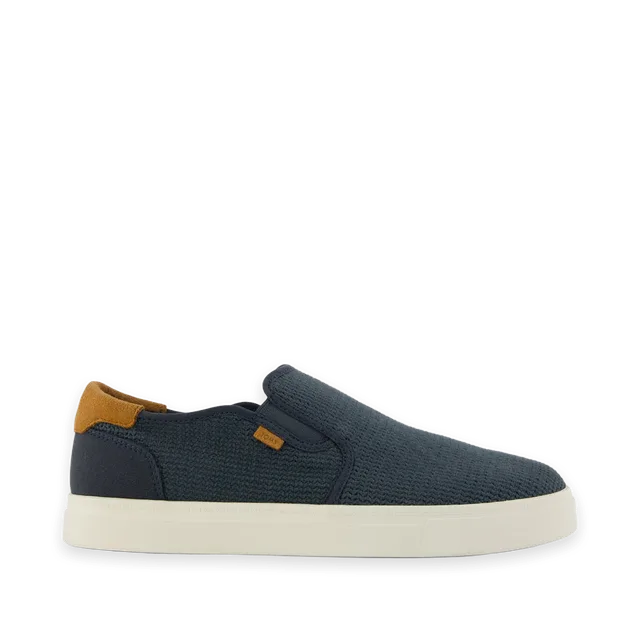 TOMS Mens Baja 2.0 Slip On Sneaker Dark Dusk Blue Mesh
