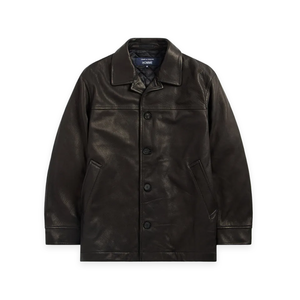 CDG Homme CDG Homme Deer Skin Leather Jacket