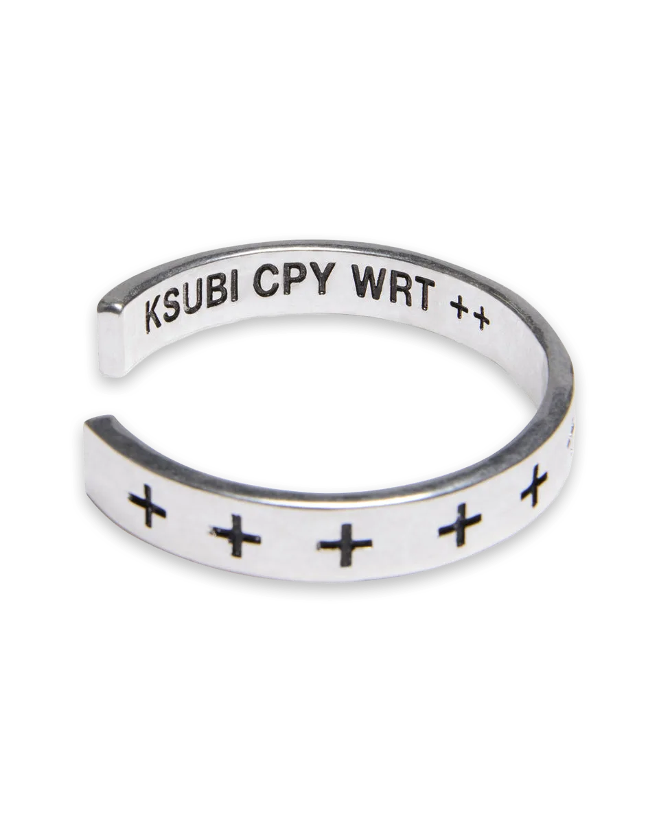 Ksubi 4X4 CUFF SILVER