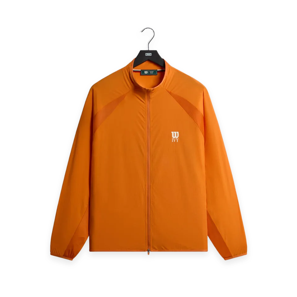 Kith Kith Ivy for Wilson Classic Warm-Up Jacket · Clementine