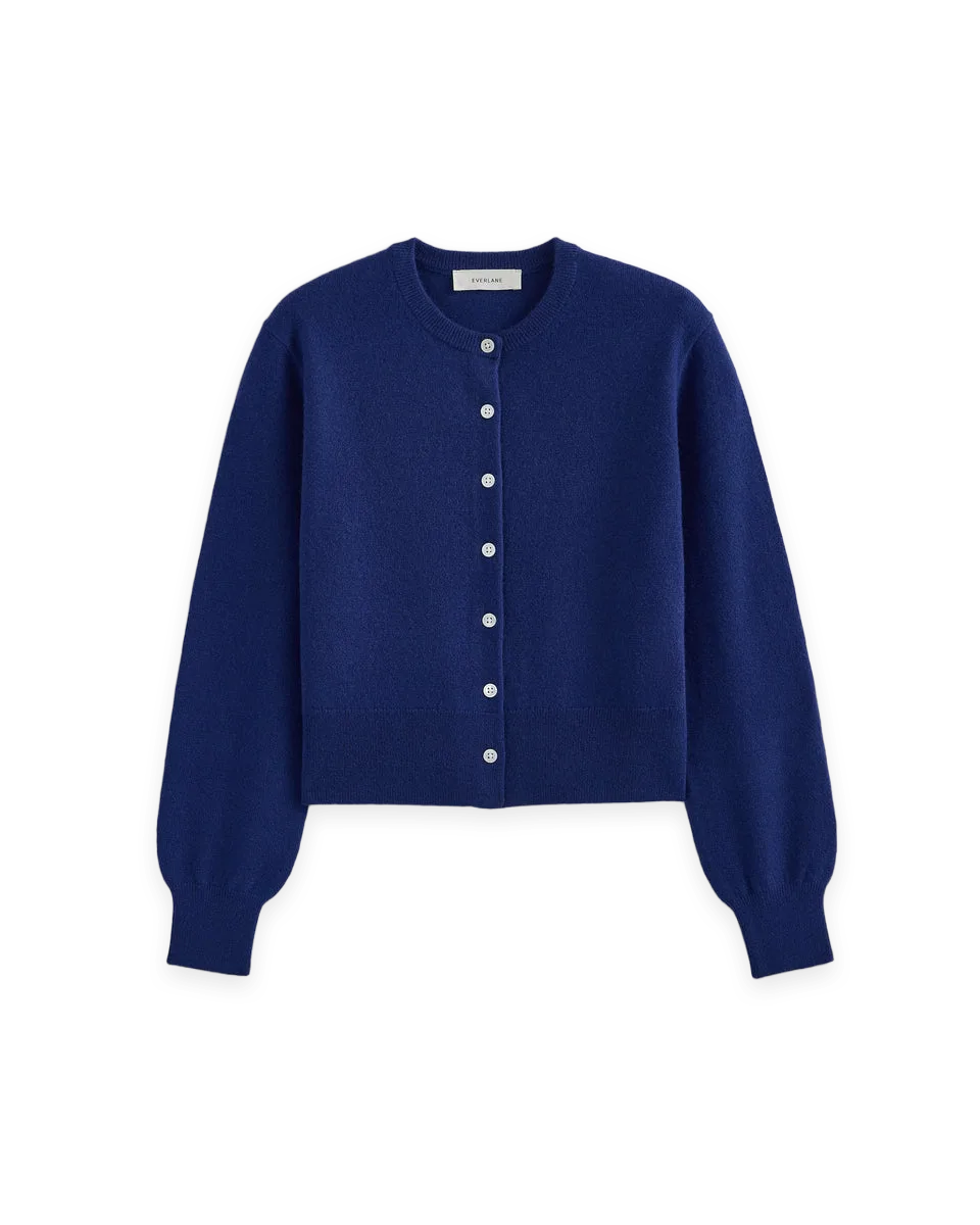 Everlane Cashmere Cropped Cardigan