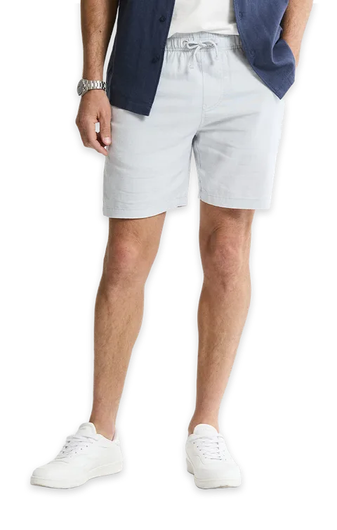 Jachs NY Linen Blend Drawstring Shorts