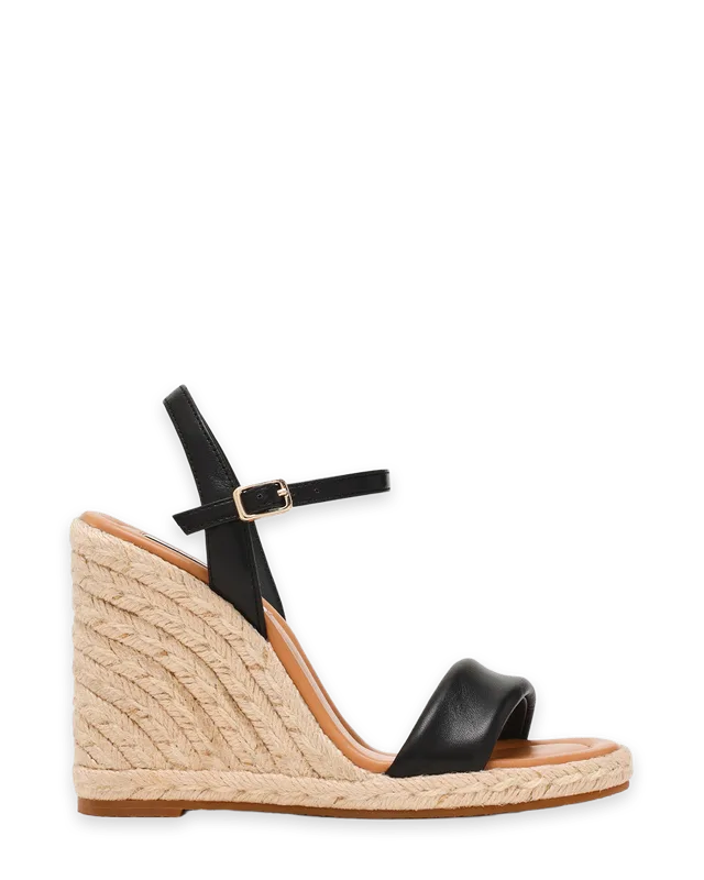 Steve Madden MIMI BLACK LEATHER