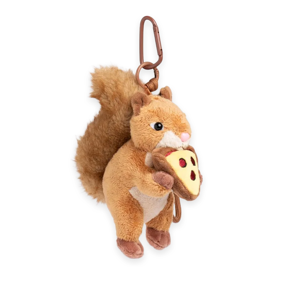 Thursday Boots Plush Charm · Pizza Squirrel