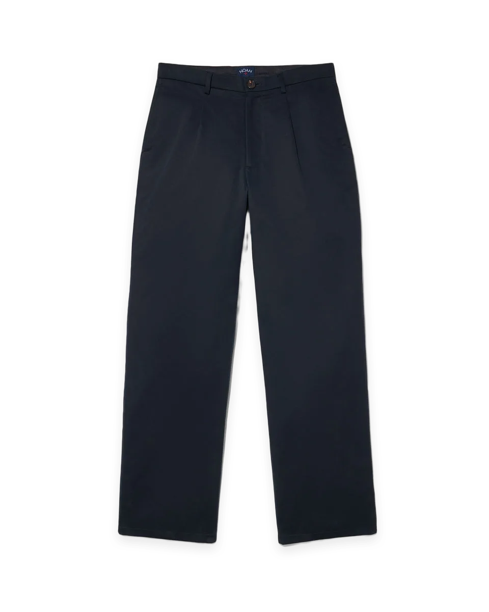 Noah Sanded Twill Pleated Trouser
