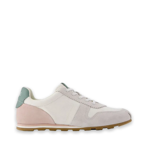 TOMS Womens TRVL Lite Palisade Sneaker Water Repellent Egret Vintage Twill