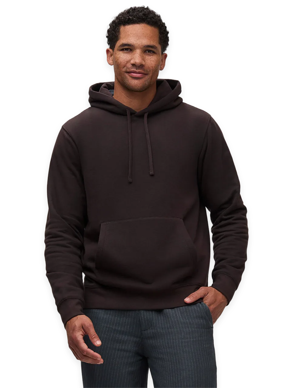 Fresh Clean Threads Espresso Pullover Hoodie