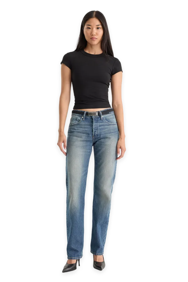 Good American VINTAGE STRAIGHT JEANS
