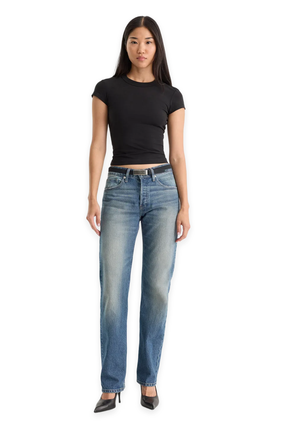 Good American VINTAGE STRAIGHT JEANS