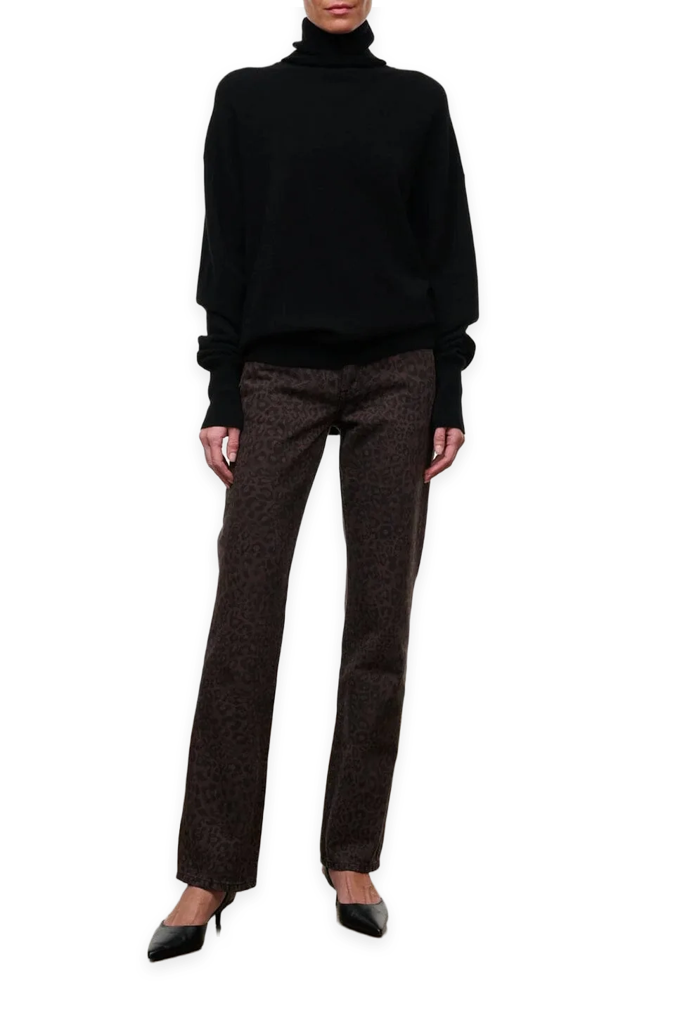 Staud Teddy Straight Jean · Night Prowl