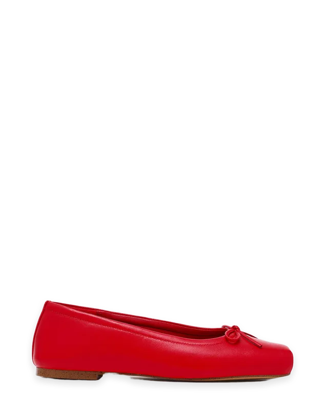 Steve Madden ELEVE RED LEATHER
