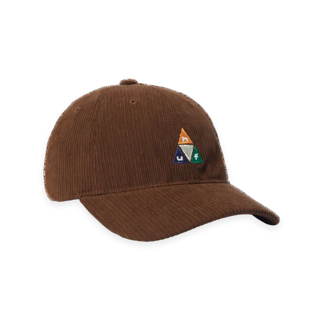 HUF Prism Triple Triangle Cord 6-Panel Curved Visor Hat