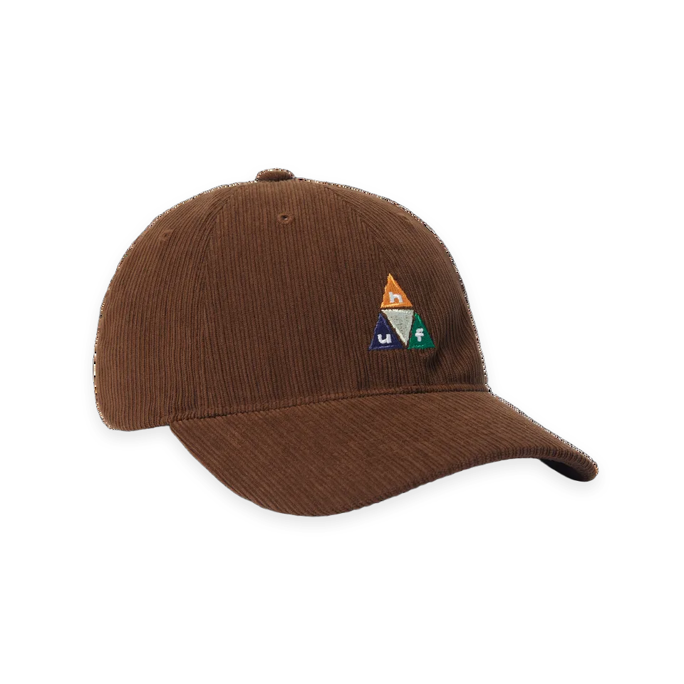 HUF Prism Triple Triangle Cord 6-Panel Curved Visor Hat