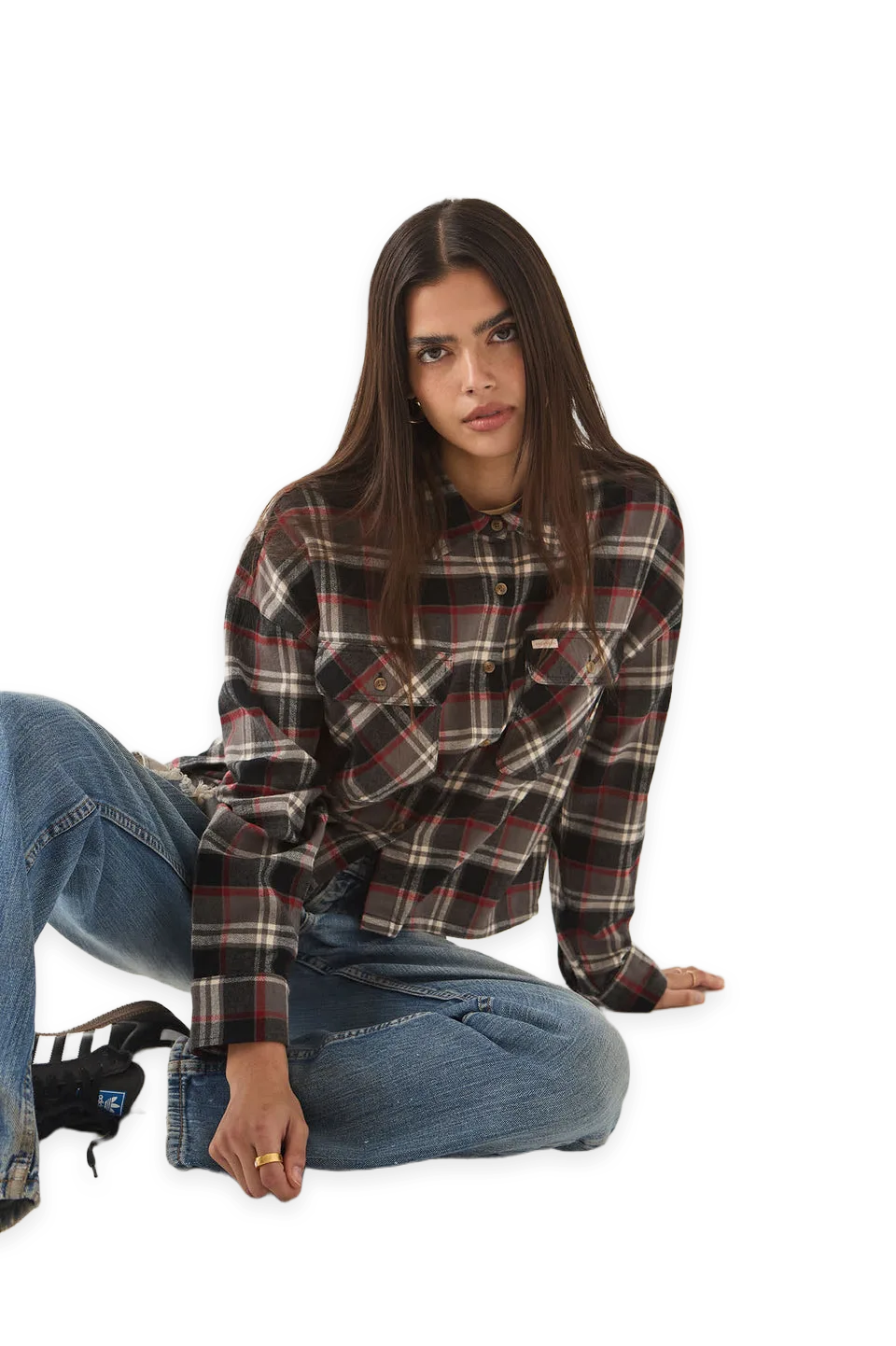 Brixton Bowery Crop Women's Overshirt