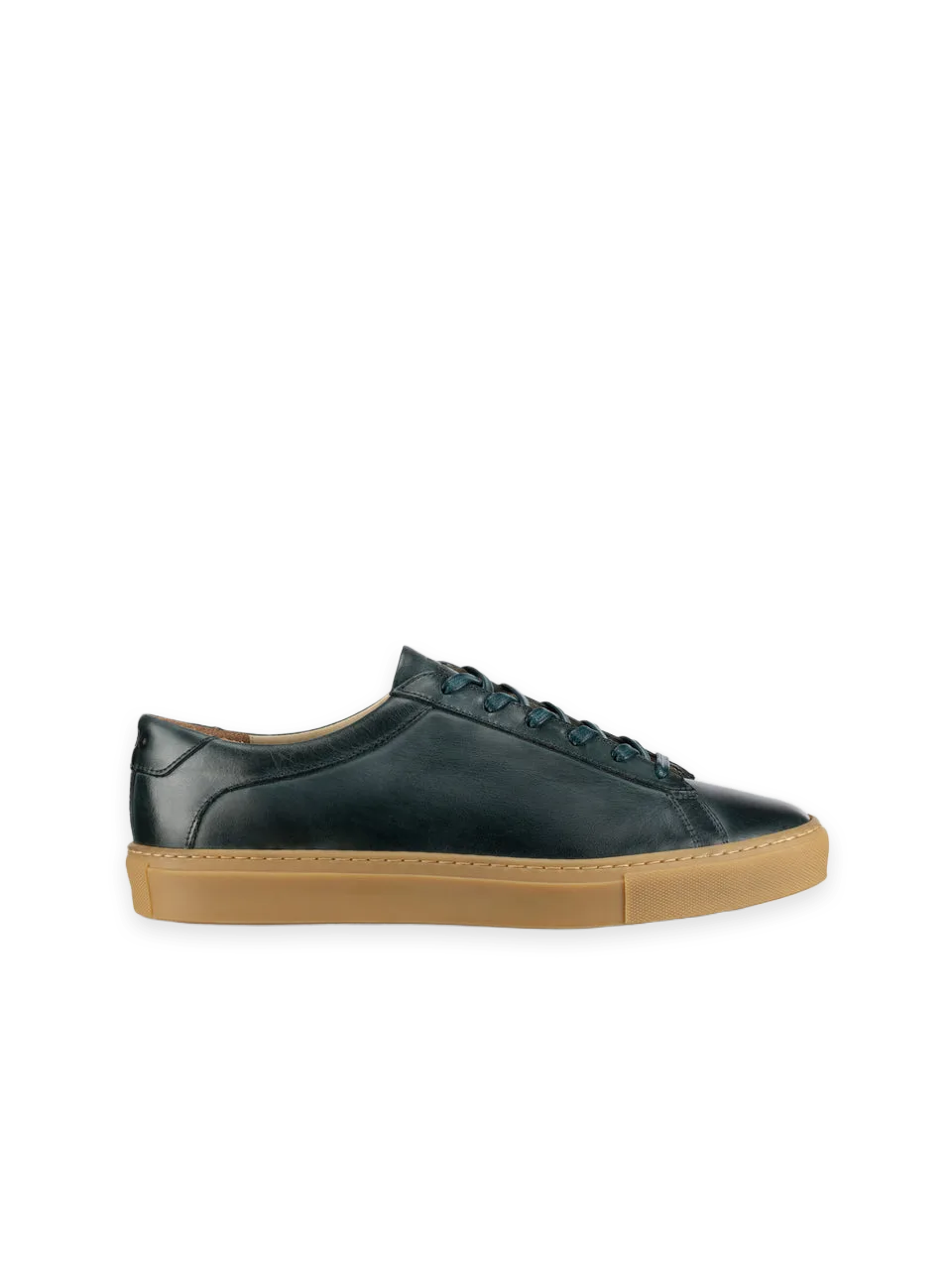 Koio Capri Leather Sneaker in Antica Forest