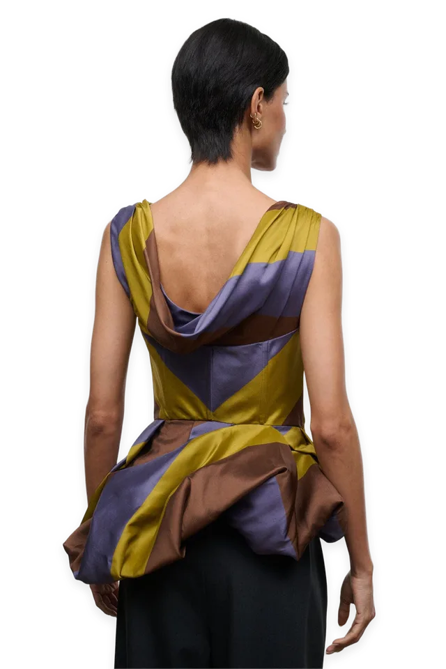 Staud Fabianne Silk Top