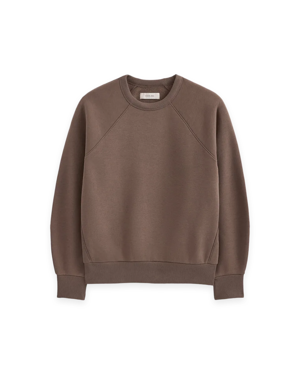 Everlane Luxe Fleece Raglan Crewneck