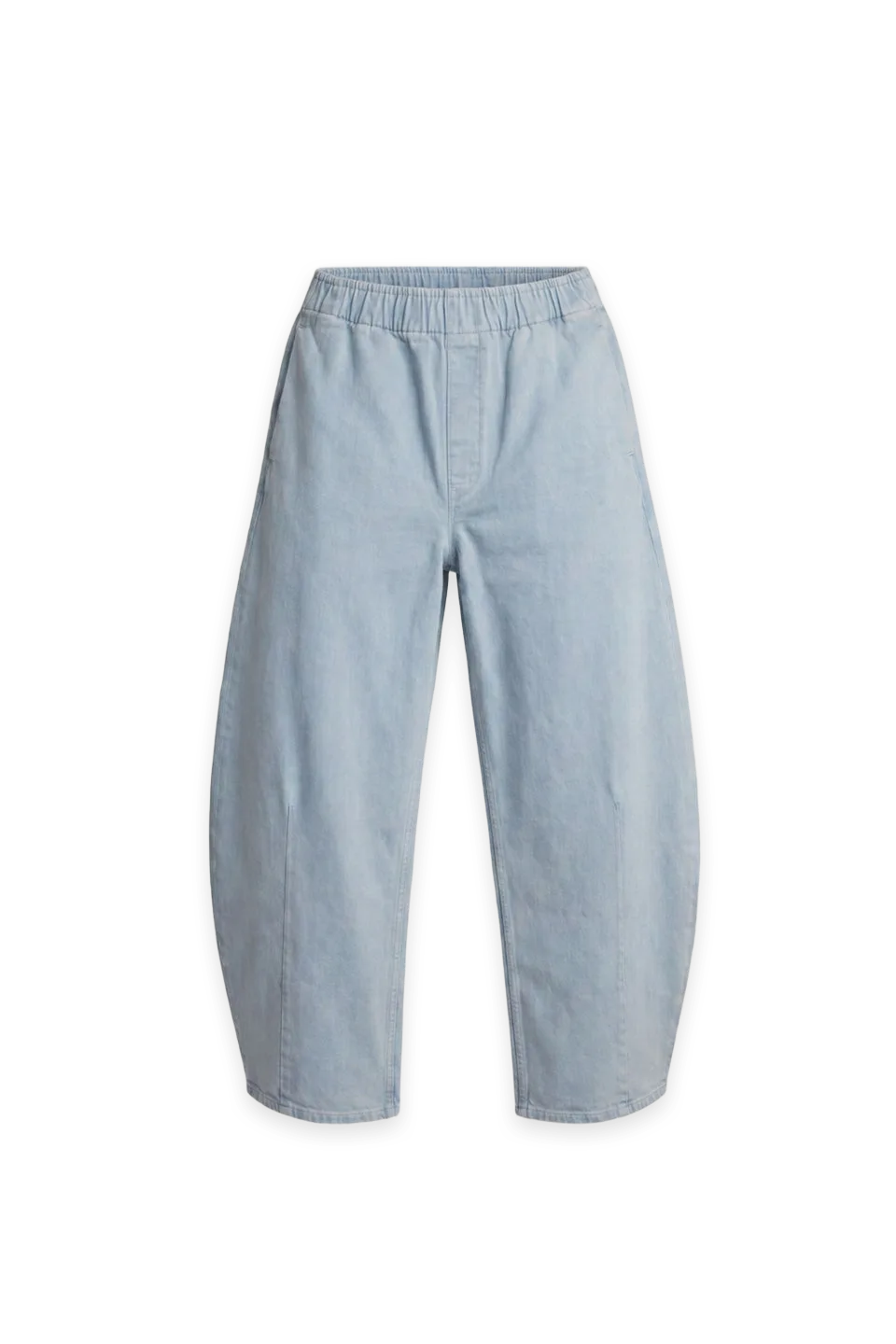 Oak + Fort ELASTIC WAIST BARREL LEG PANT, photo 3
