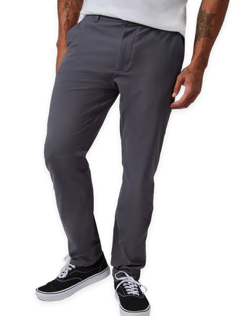 Fresh Clean Threads Graphite Stretch Tech Pant