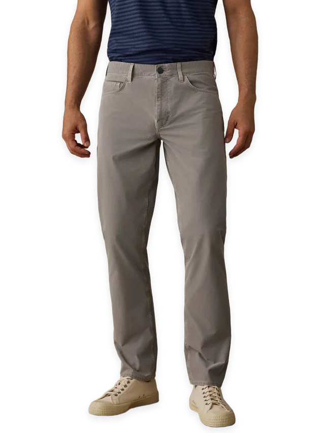 Faherty Movement Patina 5-Pocket Pant · Fossil