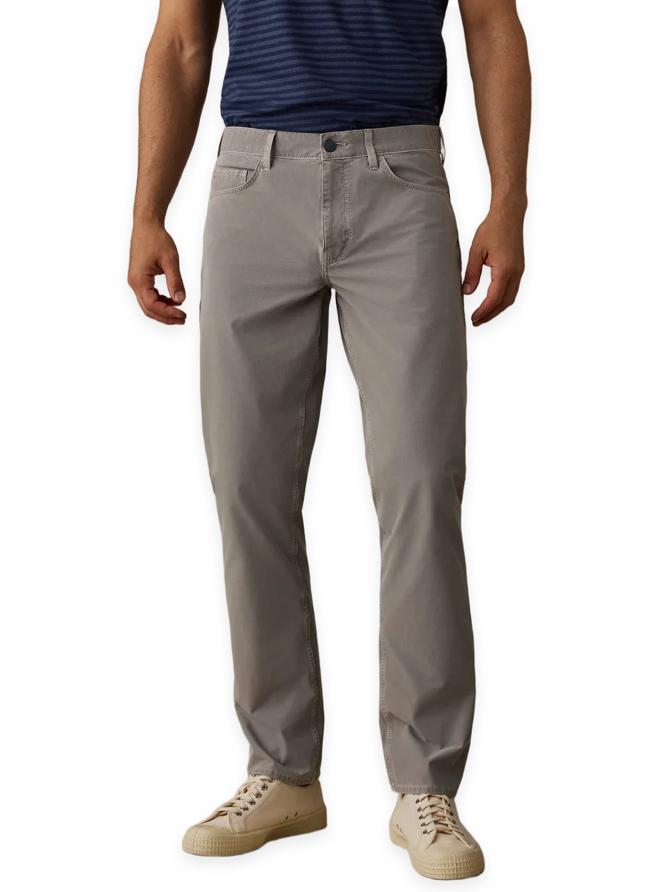 Faherty Movement Patina 5-Pocket Pant · Fossil