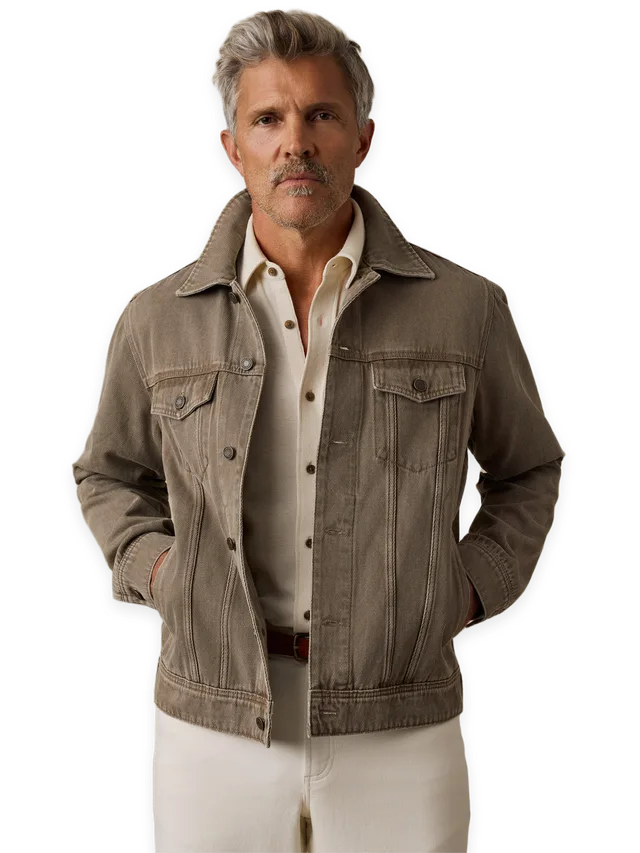 Faherty High Ridge Twill Trucker