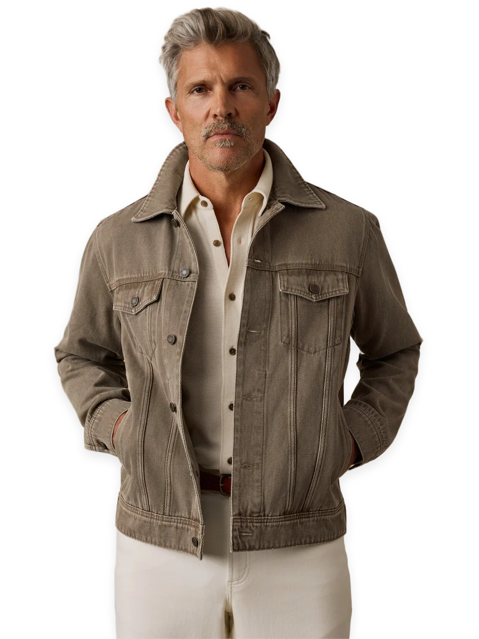 Faherty High Ridge Twill Trucker