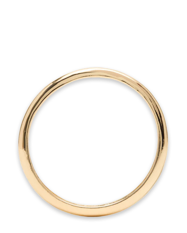 Steve Madden SKINNY BANGLE BAND BRACELET GOLD