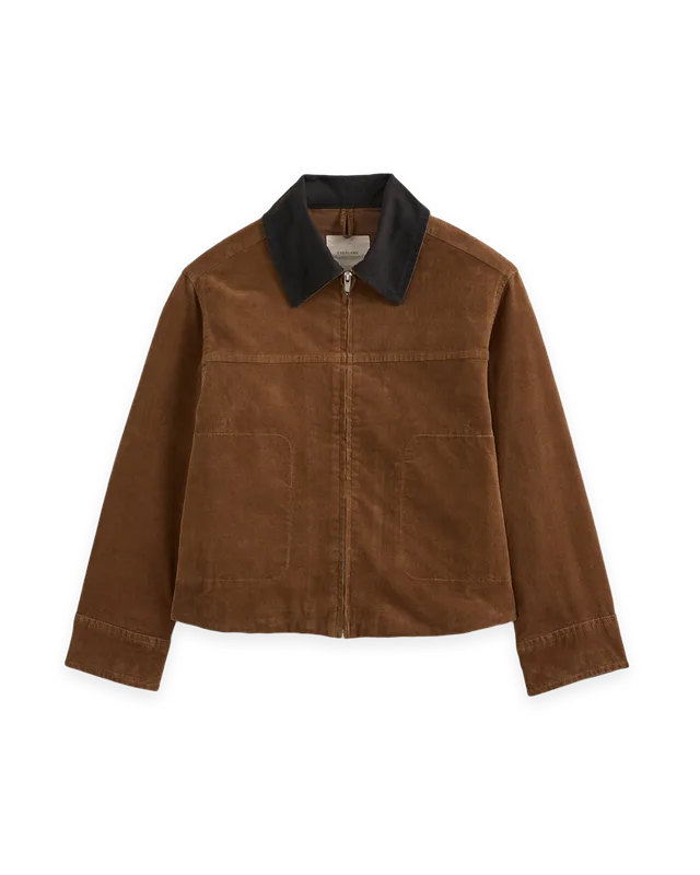 Everlane Stretch Corduroy Zip Jacket